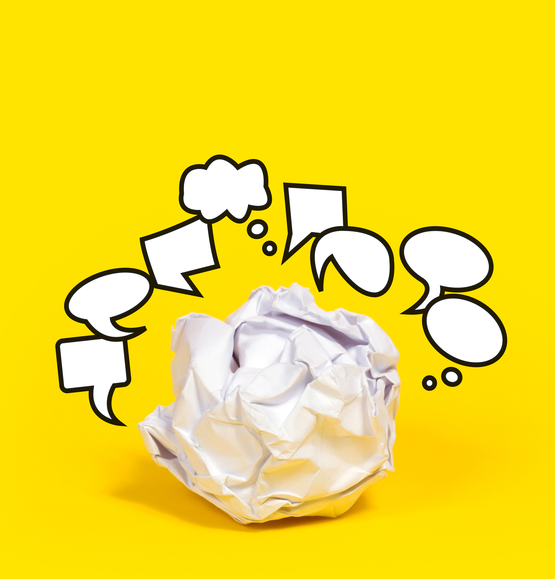 Social Media Paper Ball