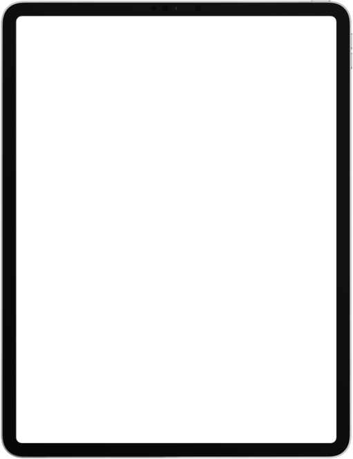 Black Apple iPad Pro Frame 