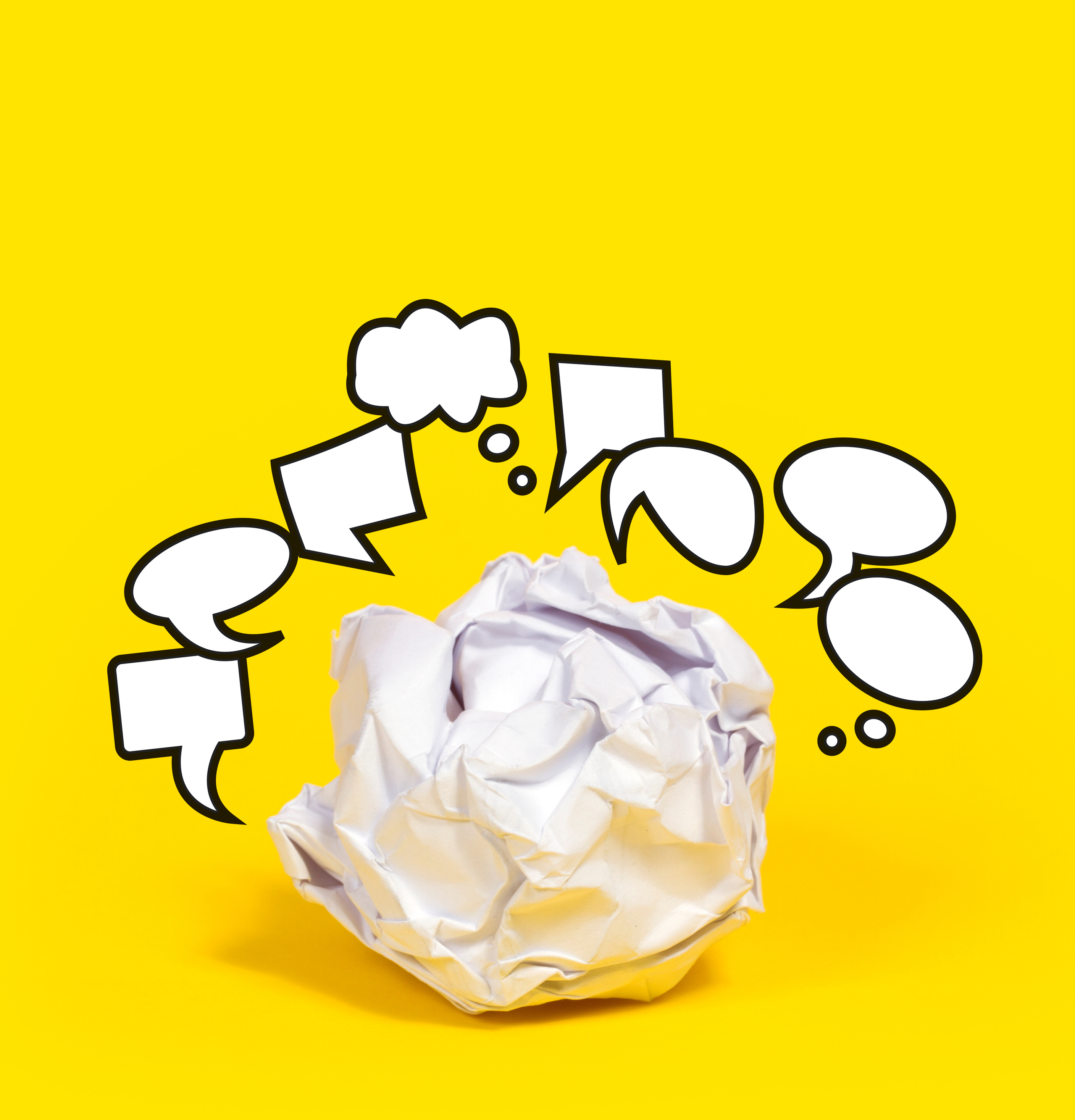 Social Media Paper Ball